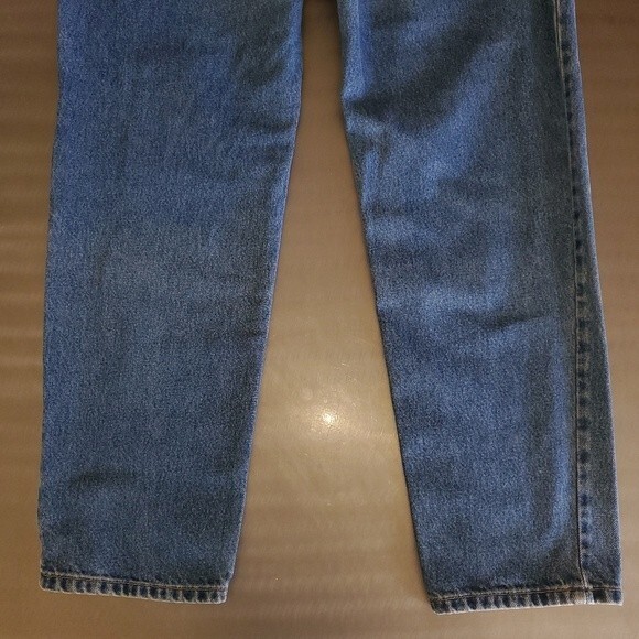 Levi's Y2K Relaxed Fit High Waist Mom Jean Blue Denim Jeans Medium - Picture 3 of 13